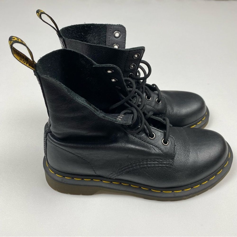 Dr. Martens 1460 Pascal Leather Combat Boots - Picture 2 of 15